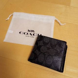 COACH - コーチ メンズ 二つ折り財布の通販 by トッティ's shop ...