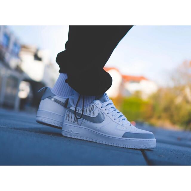 NIKE AIR FORCE 1 LOW WHITE/GRAY 28.0cm