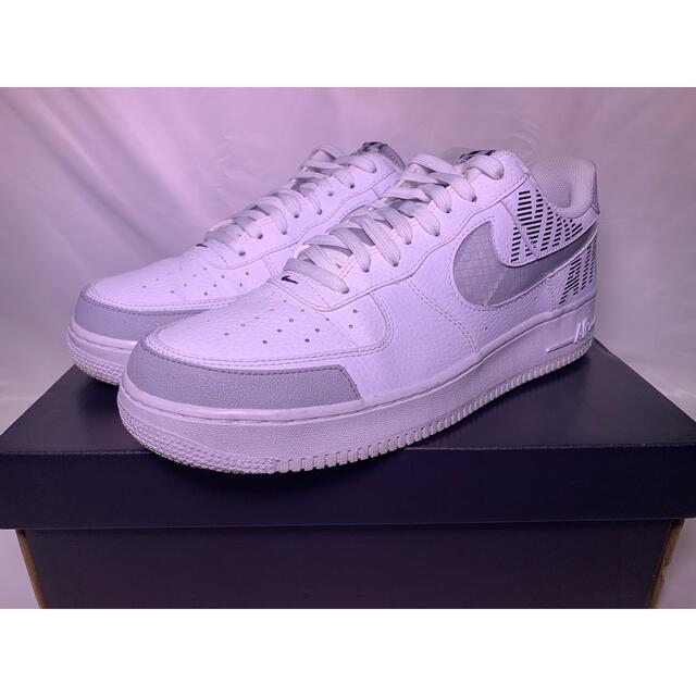 NIKE(ナイキ)のNIKE AIR FORCE 1 LOW WHITE/GRAY 28.0cm メンズの靴/シューズ(スニーカー)の商品写真