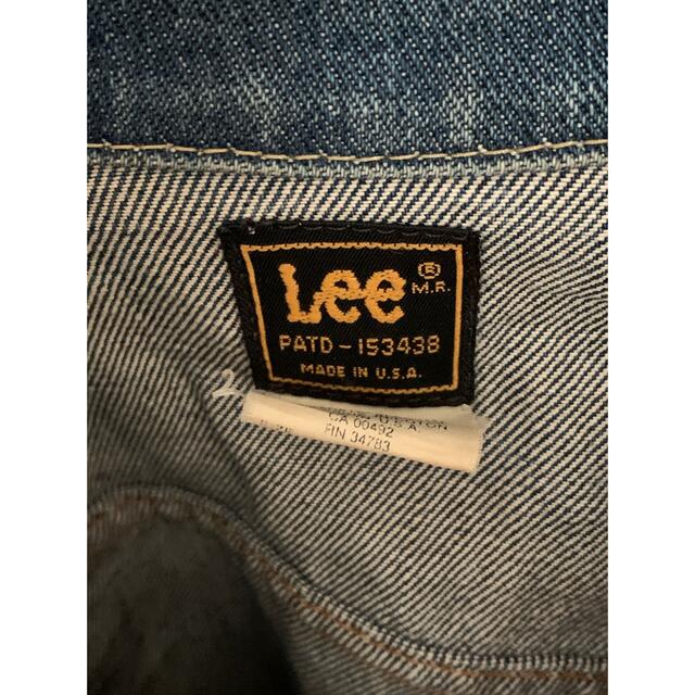 Lee(リー)のLee デニムジャケット Gジャン メンズのジャケット/アウター(Gジャン/デニムジャケット)の商品写真