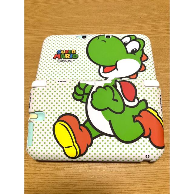 Nintendo 3DS LL ミントホワイト　ヨッシーカバー付き