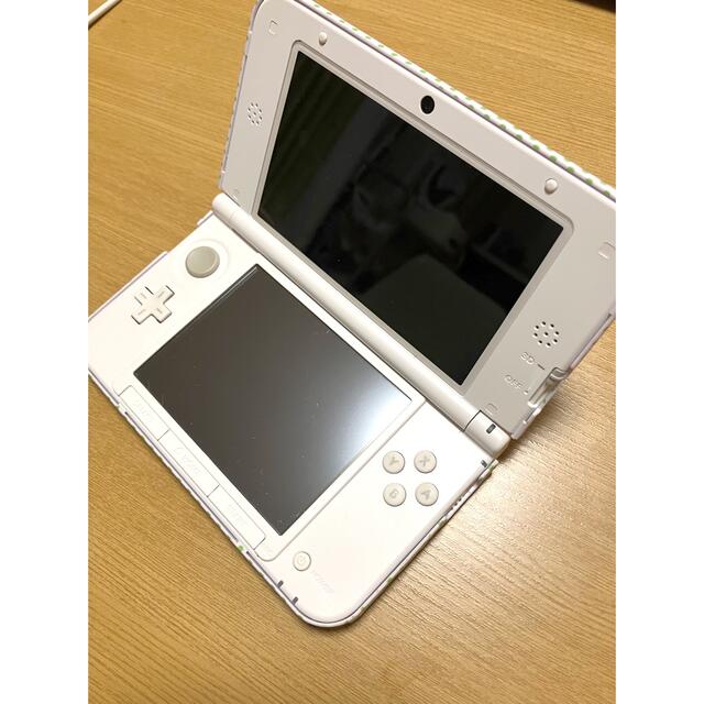 Nintendo 3DS LL ミントホワイト　ヨッシーカバー付き 1
