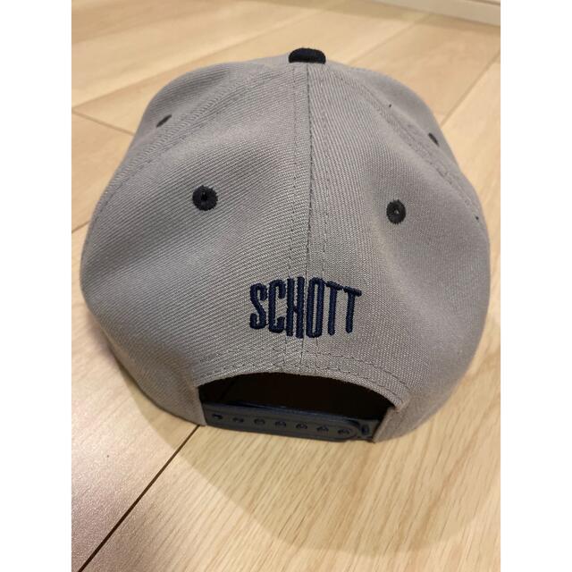 schott(ショット)のニューエラ×ショット　キャップ メンズの帽子(キャップ)の商品写真