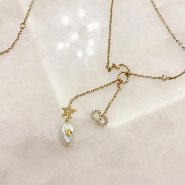 DIOR パールネックレス