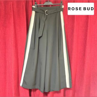 ローズバッド(ROSE BUD)のROSE BUD(ローズバッド) ワイドラインパンツ(カジュアルパンツ)