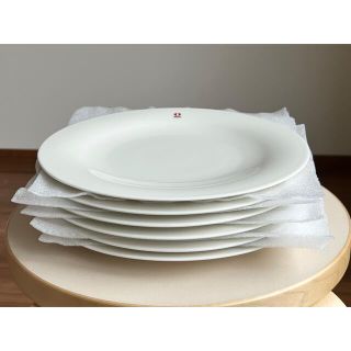 イッタラ(iittala)の未使用品 サルヤトン 26cm プレート ホワイト 6枚セット イッタラ(食器)