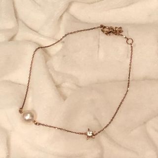 スタージュエリー(STAR JEWELRY)のスタージュエリー　ブレスレット　パール　k10(ブレスレット/バングル)