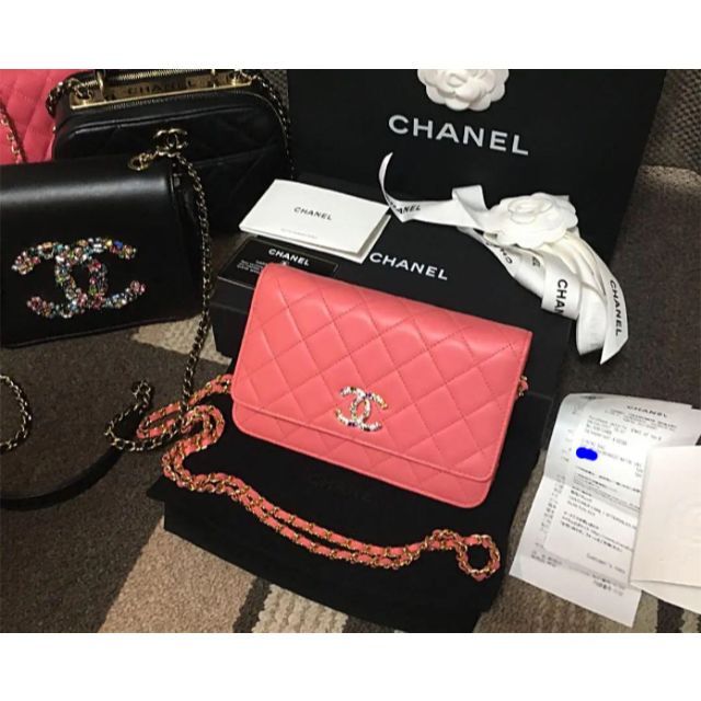配送員設置 CHANEL - 未使用 希少!! シャネル ビジュー チェーン