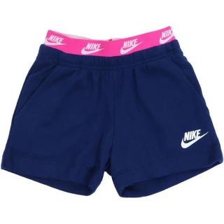 ナイキ(NIKE)のNIKE ナイキ アウトドア スウェット ガールズ ボーイズ　キッズ　ネイビー(パンツ/スパッツ)