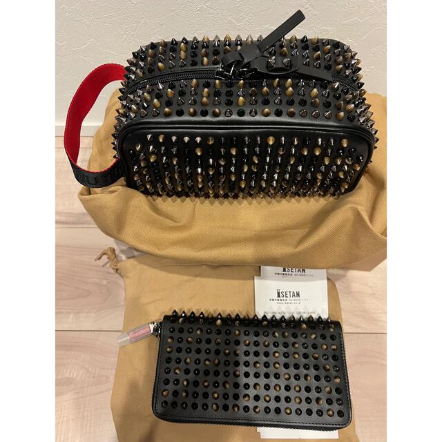 Christian Louboutin クラッチバッグ　ウォレットセット