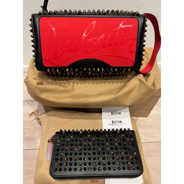 Christian Louboutin クラッチバッグ ウォレットセット-