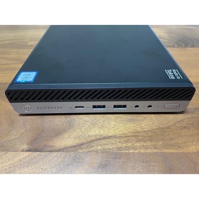 HP(ヒューレットパッカード)の美品❗️HP ELITEDESK 800 G3 DM スマホ/家電/カメラのPC/タブレット(デスクトップ型PC)の商品写真