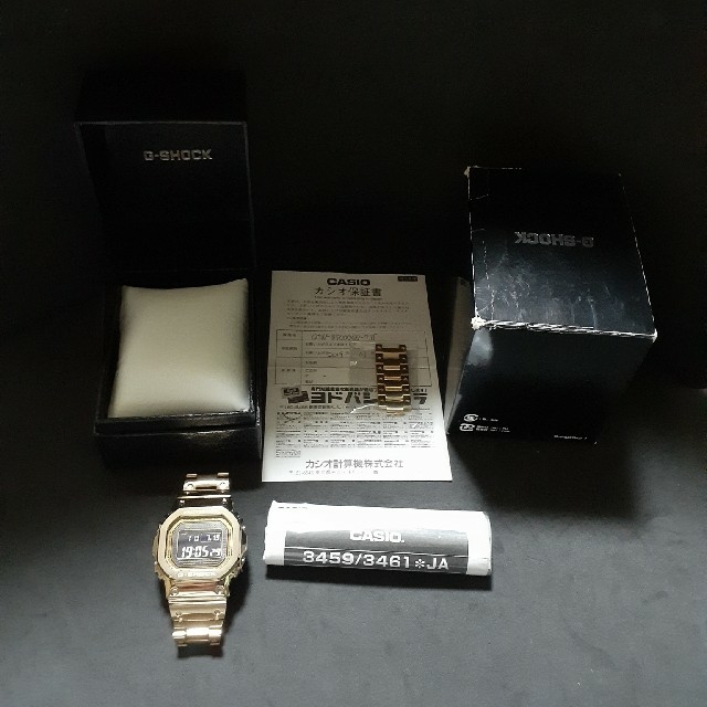 ★決算特価商品★ GMW-B5000GD-9JF CASIO G-SHOCK ゴールド 腕時計(デジタル)