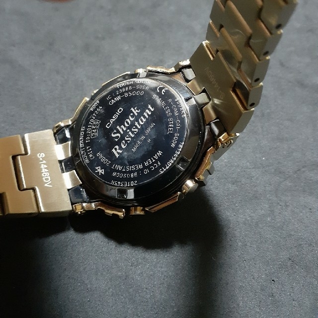 G-SHOCK(ジーショック)のGMW-B5000GD-9JF CASIO G-SHOCK ゴールド メンズの時計(腕時計(デジタル))の商品写真