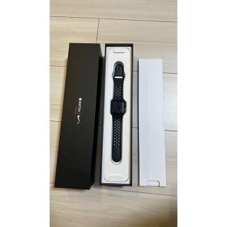 アップルウォッチ(Apple Watch)のApple Watch SERIES 3 38mmCase Nikeモデル(腕時計(デジタル))