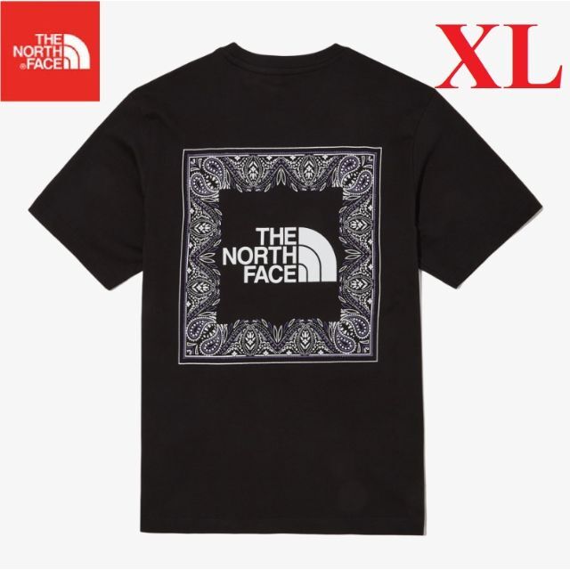 THE NORTH FACE(ザノースフェイス)のフォロー割✨ ノースフェイス Tシャツ 半袖 ビックロゴ 黒/XL K392C メンズのトップス(Tシャツ/カットソー(半袖/袖なし))の商品写真