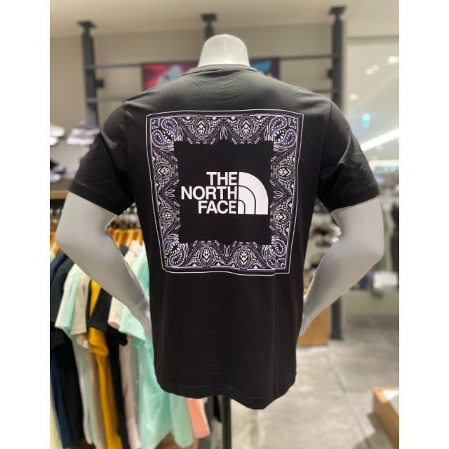 THE NORTH FACE(ザノースフェイス)のフォロー割✨ ノースフェイス Tシャツ 半袖 ビックロゴ 黒/XL K392C メンズのトップス(Tシャツ/カットソー(半袖/袖なし))の商品写真