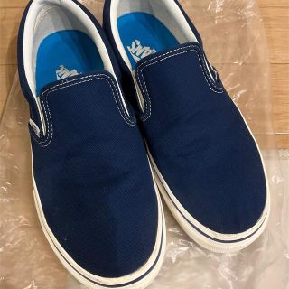 VANS スリッポン　ネイビー(スニーカー)