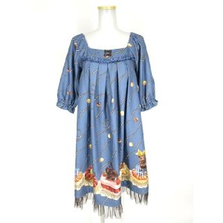 エミリーテンプルキュート 猫の通販 82点 | Emily Temple cuteを買う 直販 エミリーテンプルキュート♡猫柄ワンピース ひざ丈ワンピース