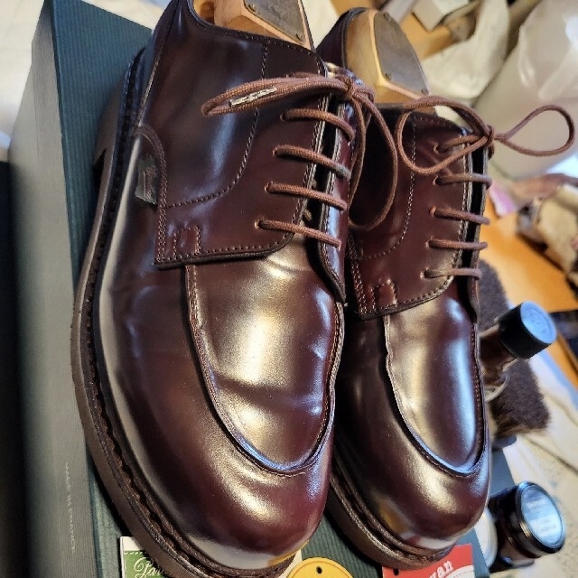 Paraboot(パラブーツ)のParabootパラブーツCHAMBORDシャンボードホーウィンシェルコードバン メンズの靴/シューズ(ドレス/ビジネス)の商品写真