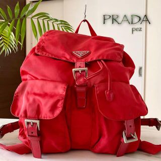 プラダ バックパック(レッド/赤色系)の通販 49点 | PRADAを買うなら