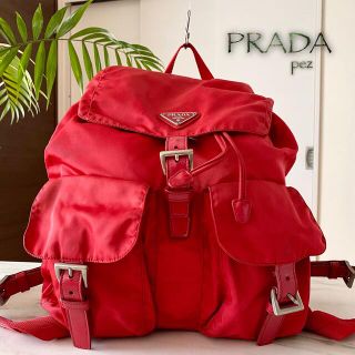 値下げ！レア高級PRADA⭐️プラダリュック⭐️レザー×ナイロン、ブラック