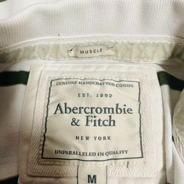 Abercrombie&Fitch(アバクロンビーアンドフィッチ)のAbercrombie & Fitch ポロシャツ　Mサイズ メンズのトップス(ポロシャツ)の商品写真