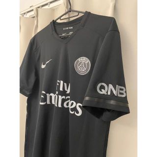 ナイキ(NIKE)のPSG 2015/16 レア品✨　ブラックアウェイシャツ(ウェア)