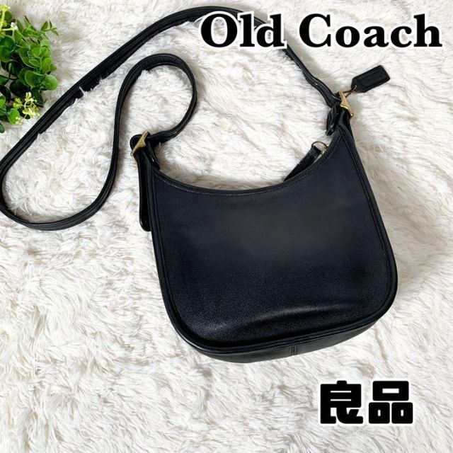 COACH - 【良品】オールドコーチ ショルダーバッグ 黒 9950 グラブ ...