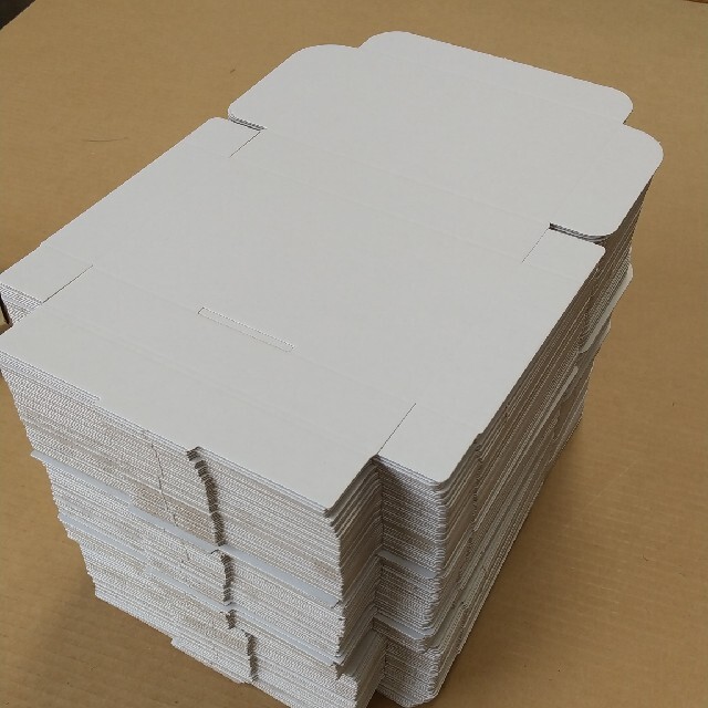 新品未使用両面白200枚小型ダンボール箱ゆうパケット 定形外郵便(規格内) 対応 3