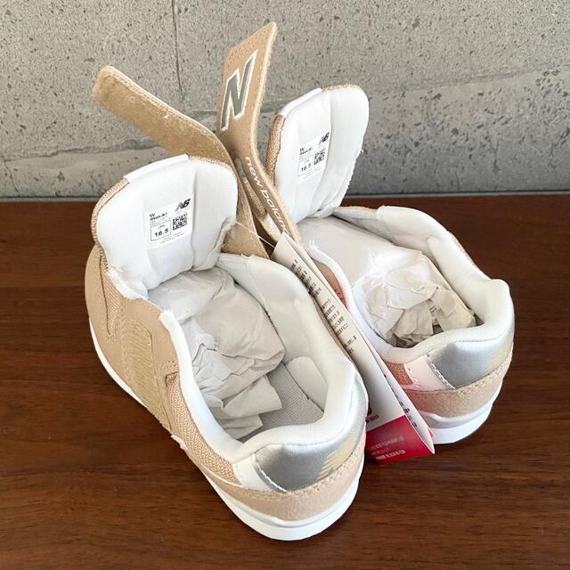 New Balance - 【新品】16.5センチ ベージュ ニューバランス New Balance - 【新品】16.5センチ ベージュ ニューバランス