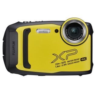 フジフイルム(富士フイルム)の綺麗な展示品☆FUJIFILM FinePix XP140 イエロー☆25m防水(コンパクトデジタルカメラ)