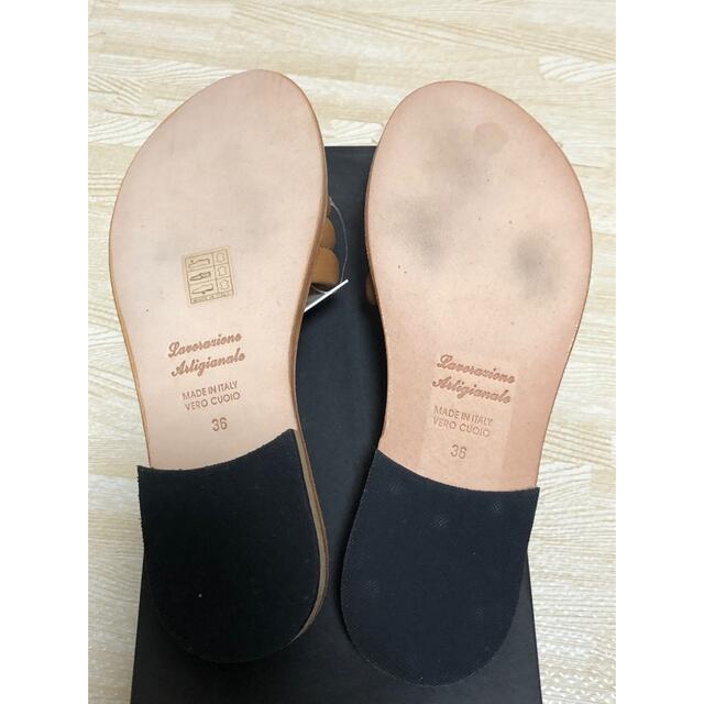 TOMORROWLAND(トゥモローランド)の新品未使用タグ付き　マウロディバリ　MAURO de BARI サンダル レディースの靴/シューズ(サンダル)の商品写真