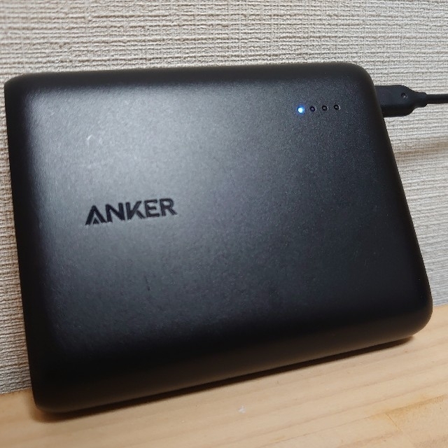 【ジャンク】Anker（アンカー）モバイルバッテリー 10400 スマホ/家電/カメラのスマートフォン/携帯電話(バッテリー/充電器)の商品写真