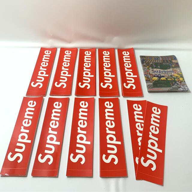Supreme(シュプリーム)のsupreme ステッカーセット ハンドメイドの文具/ステーショナリー(しおり/ステッカー)の商品写真