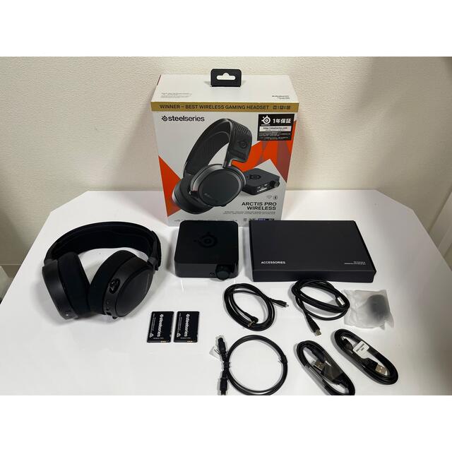 STEELSERIES ARCTIS PRO WIRELESS スマホ/家電/カメラのPC/タブレット(PC周辺機器)の商品写真