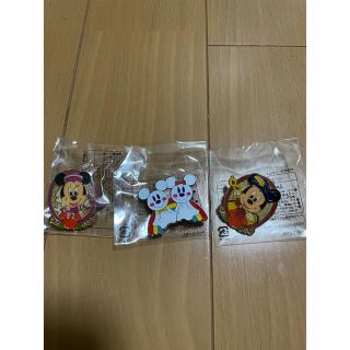 ディズニー(Disney)の未開封　ディズニー　ピンバッチ　3点セット(ノベルティグッズ)