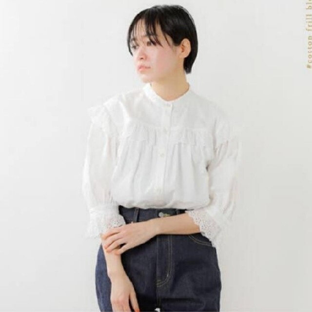 最安値】 shinzone フリルブラウス thebrazilian.co.uk
