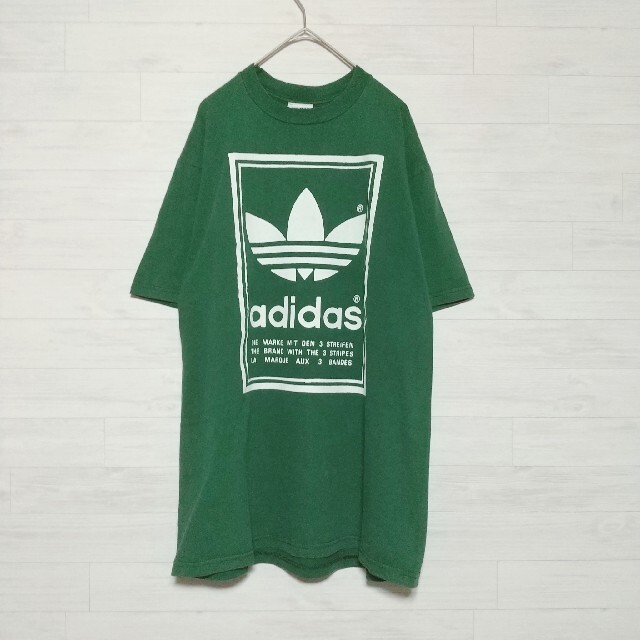 adidas - 【万国旗タグ】80s-90s adidas USA製 トレフォイルT 美品の通販 by 黒猫's