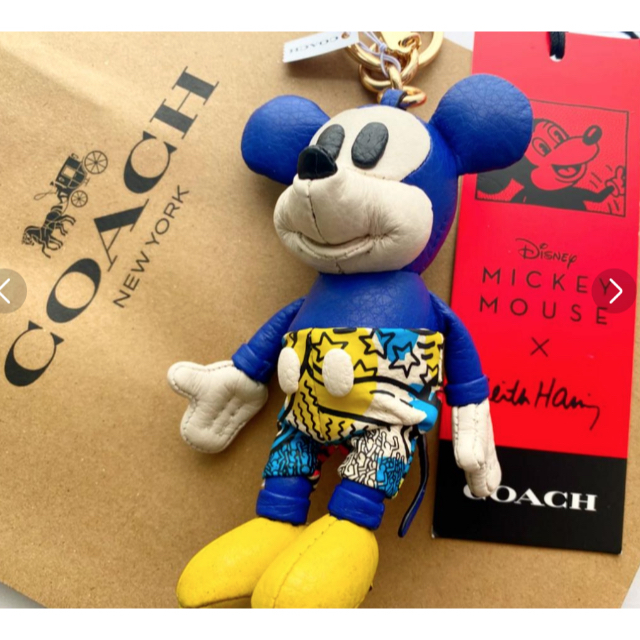 Coach Disney x Keith Haring ミッキー キーホルダー 2