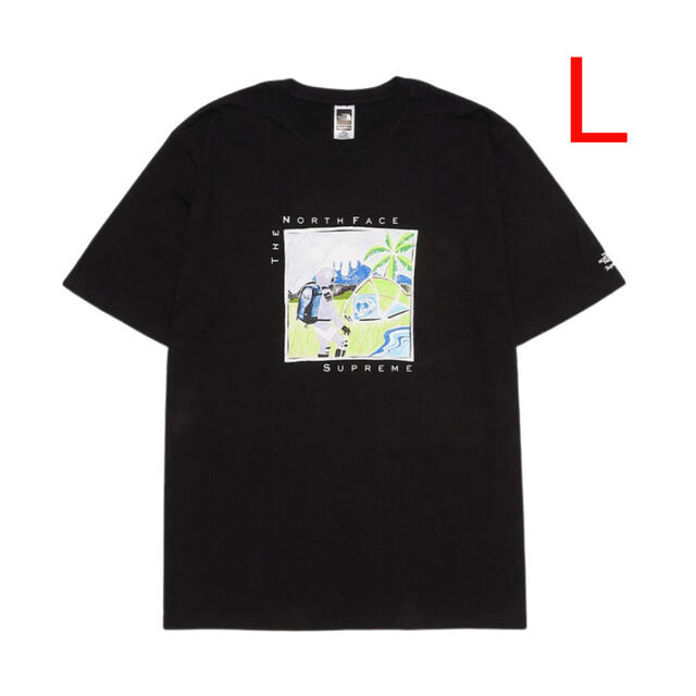 Supreme  The North Face Sketch S/S BLACK