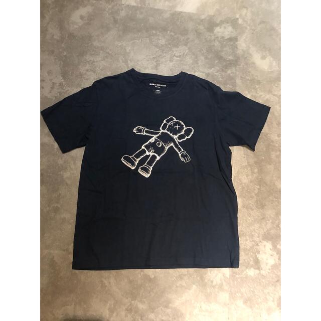 KAWS × HOLIDAY Navy TEE   L 美品