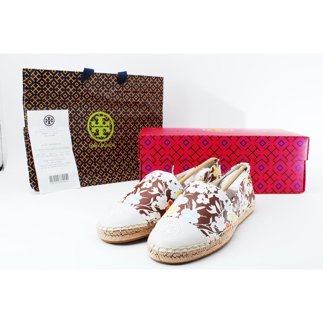 Tory Burch カラーブロック フラット エスパドリーユ トリバーチ新品-
