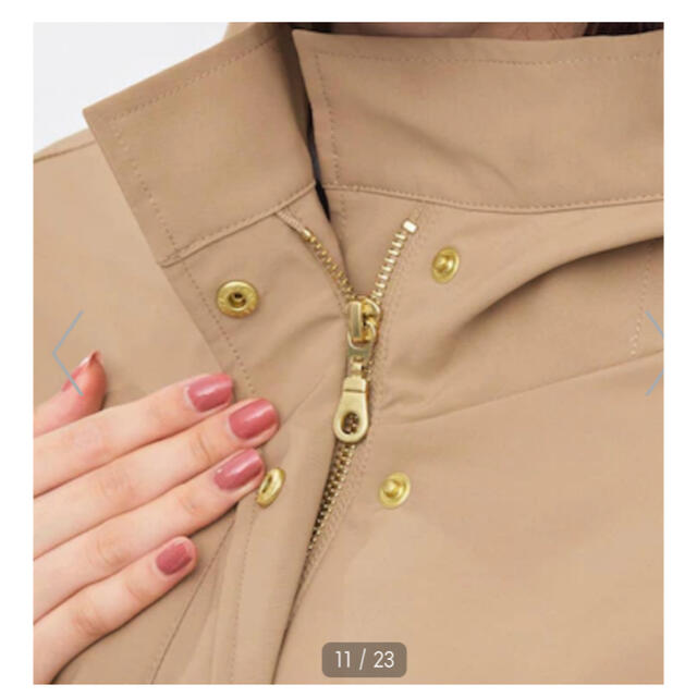 GU(ジーユー)のGU マウンテンパーカ　ピンク　新品未使用　タグ付き メンズのジャケット/アウター(マウンテンパーカー)の商品写真