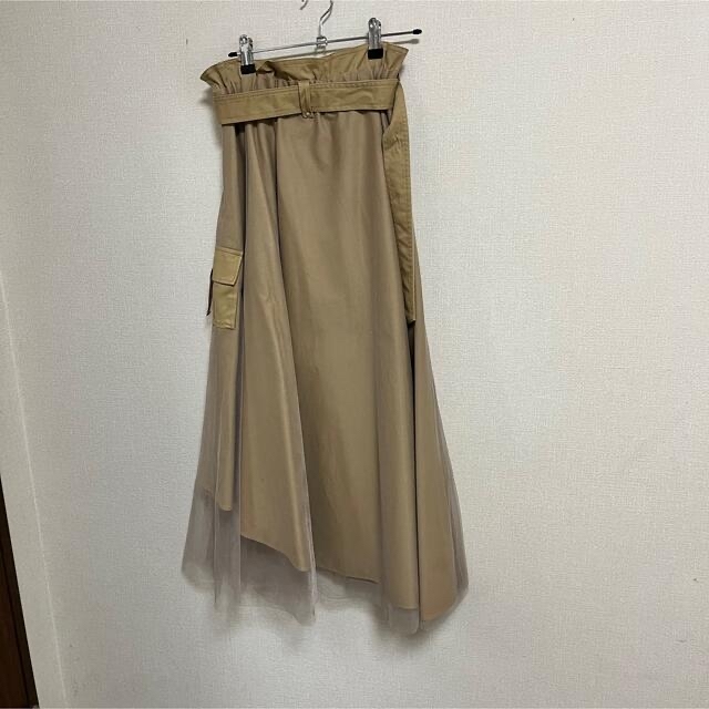 Ameri MILITARY ASYMMETRY SKIRT