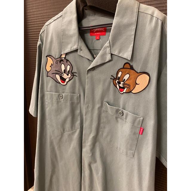 Supreme Tom & Jerry S/S Work Shirt | www.jarussi.com.br