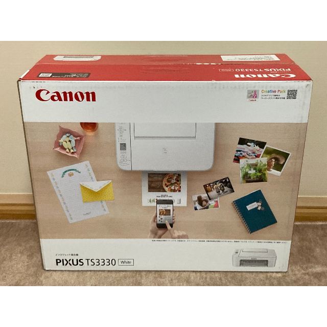 Canon(キヤノン)のTS3330★新品未開封★Canon★インクジェット複合機★プリンター★ スマホ/家電/カメラのPC/タブレット(PC周辺機器)の商品写真