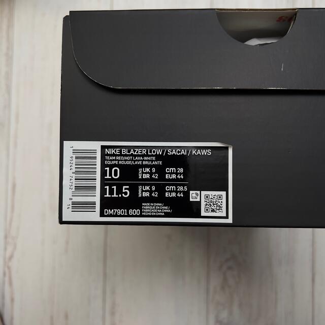 NIKE(ナイキ)のナイキ ×サカイ/Sacai カウズブレーザーロースニーカー 28cm メンズの靴/シューズ(スニーカー)の商品写真