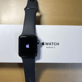 APPLE WATCH 3 GPSモデル SGAL BK130-200