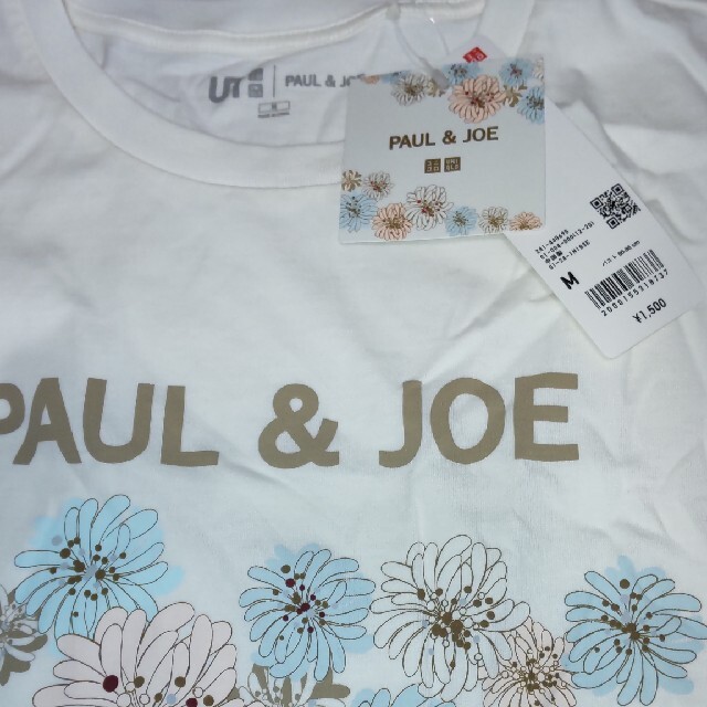 PAUL & JOE(ポールアンドジョー)の新品　ポールアンドジョー　ユニクロ　Tシャツ　M レディースのトップス(Tシャツ(半袖/袖なし))の商品写真